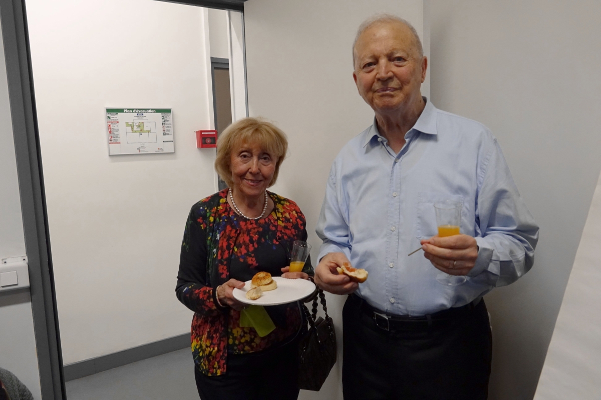 15 octobre 2019. Cocktail offert par Michel Talagrand à l'occasion de son prix Shaw de mathématiques — photo 26